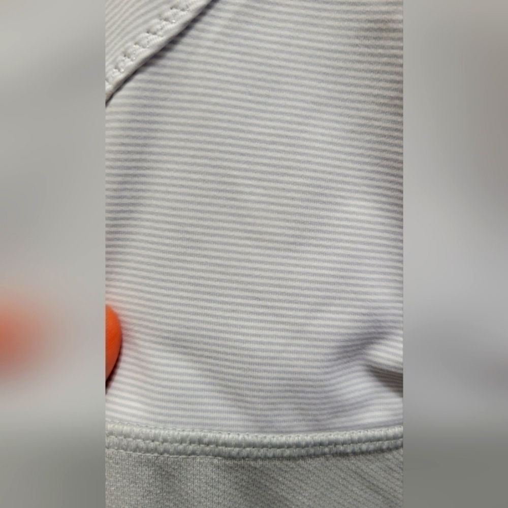Lululemon Athletica Tops Lululemon Run Ta Ta Topper silver spoon  Tank size 8 - Picture 7 of 10